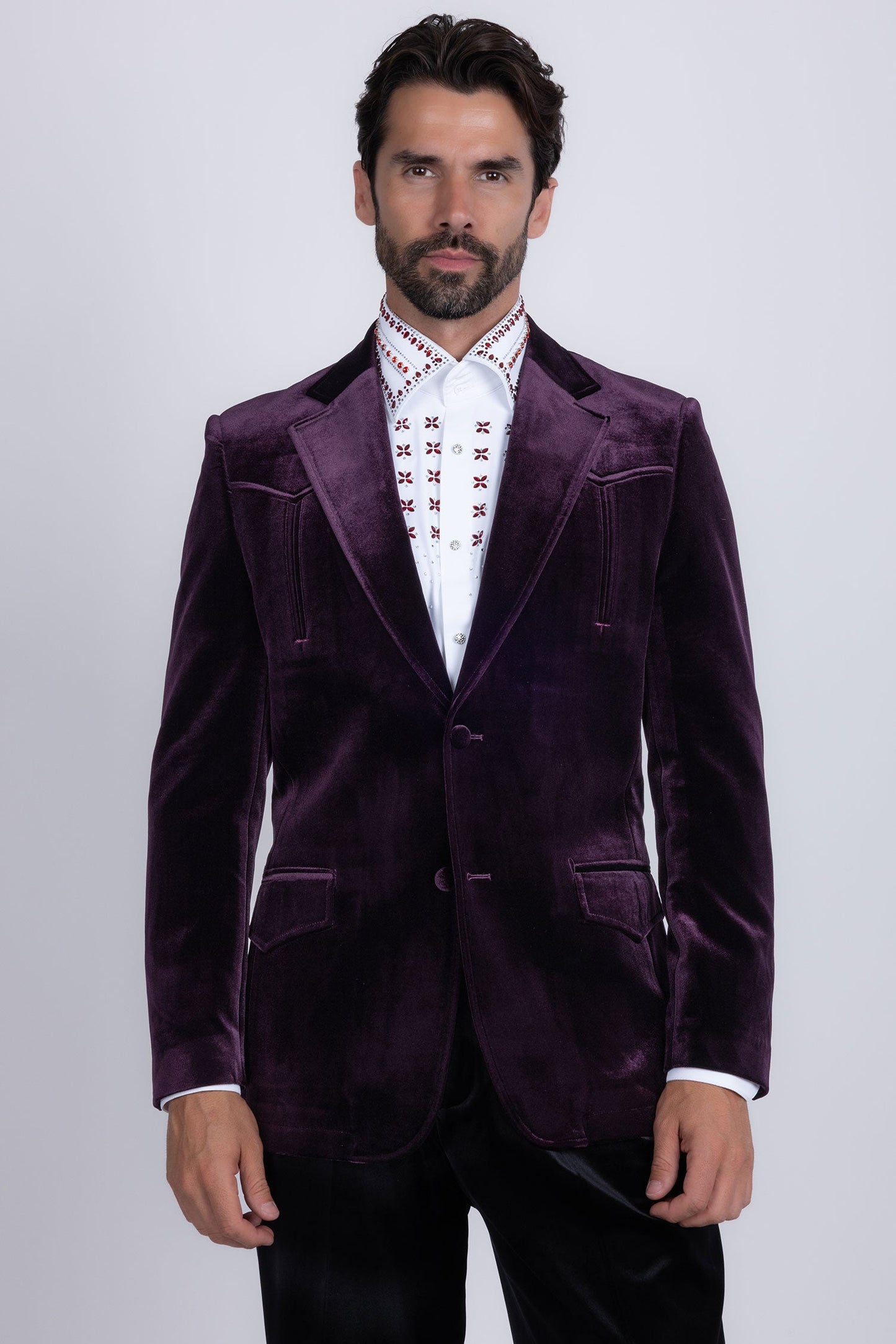 Bucharest Velvet Blazer