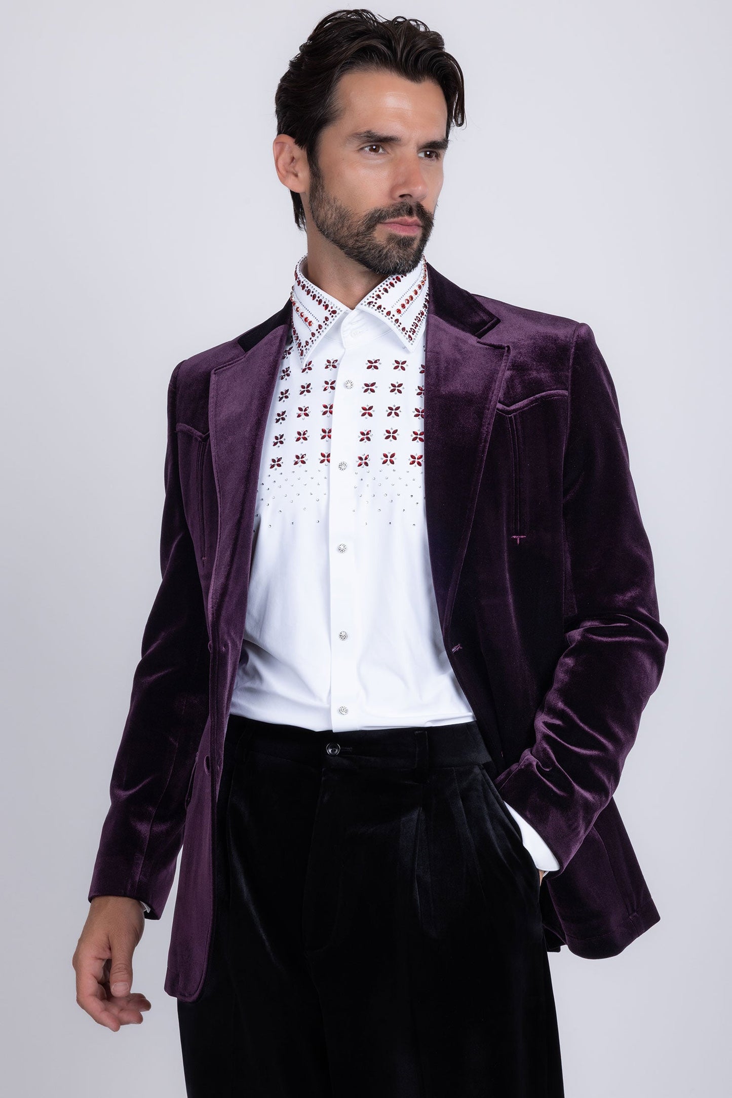 Bucharest Velvet Blazer