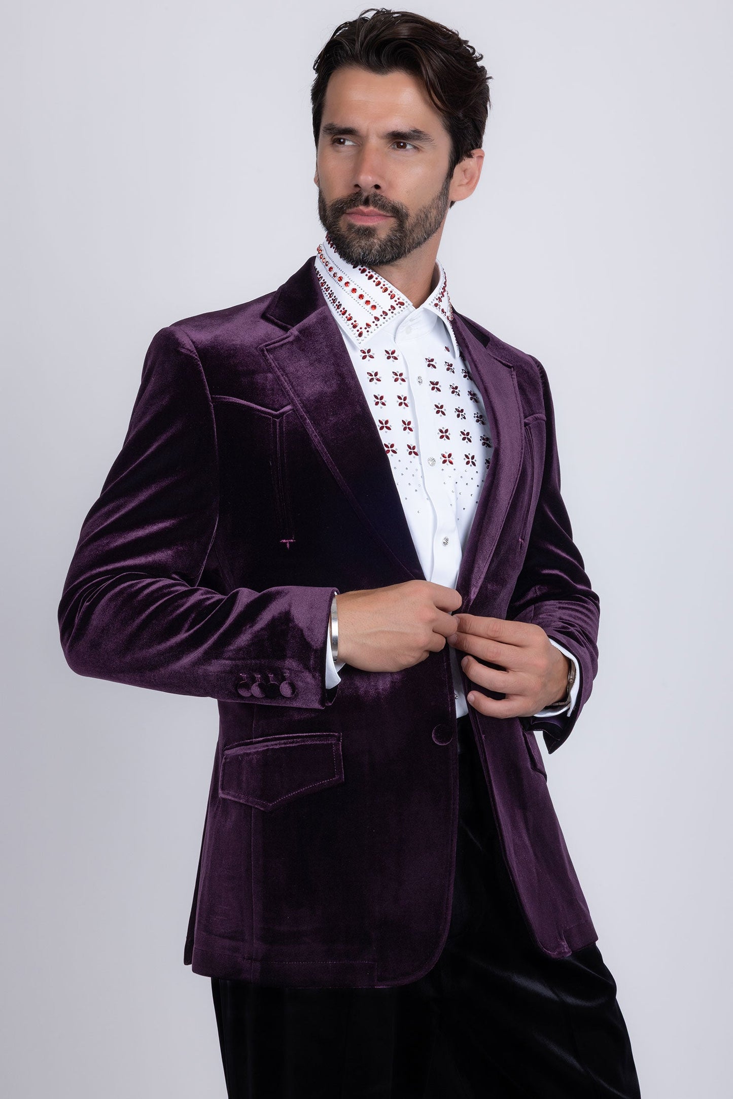 Bucharest Velvet Blazer
