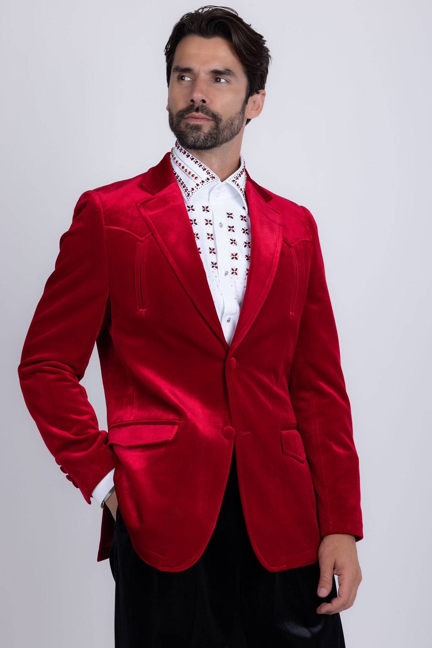 Bucharest Velvet Blazer