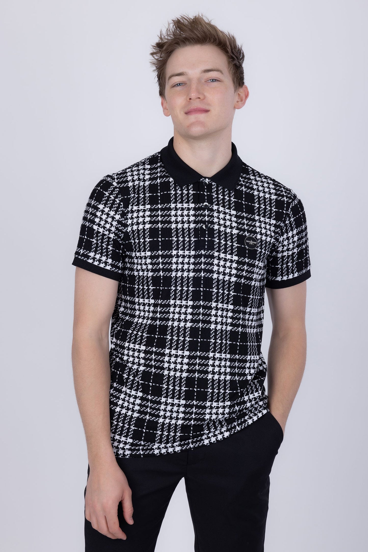 Manila Weave Polo Shirt