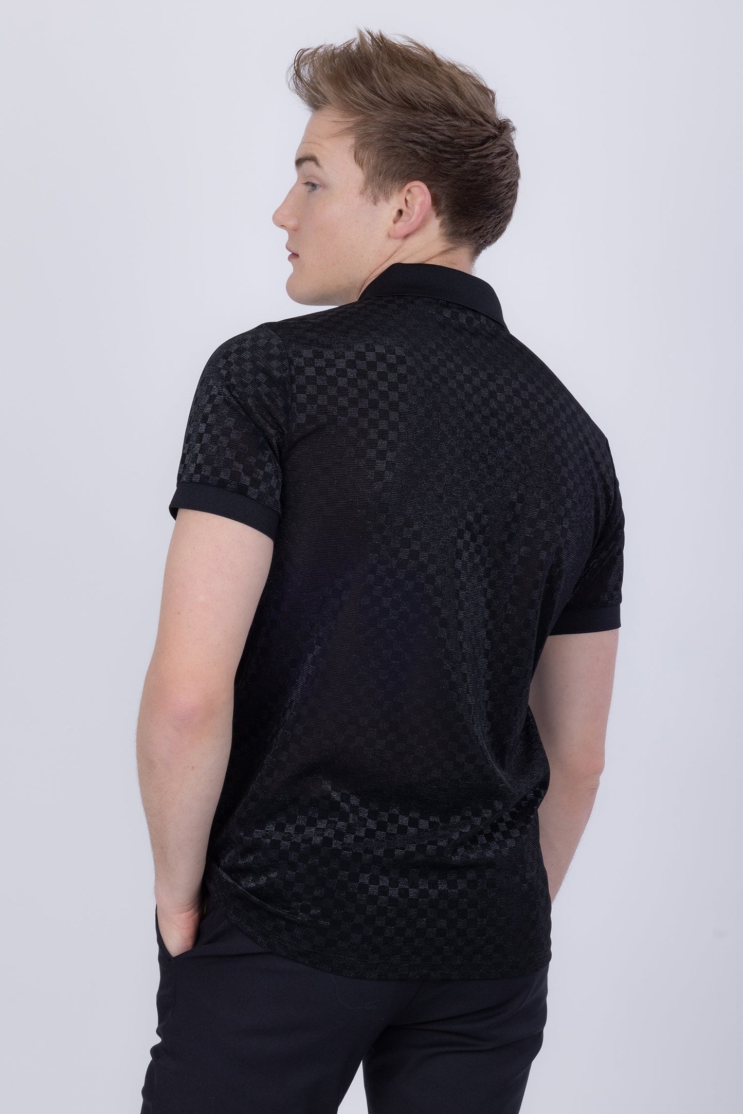 Hanoi Checkered Polo Shirt