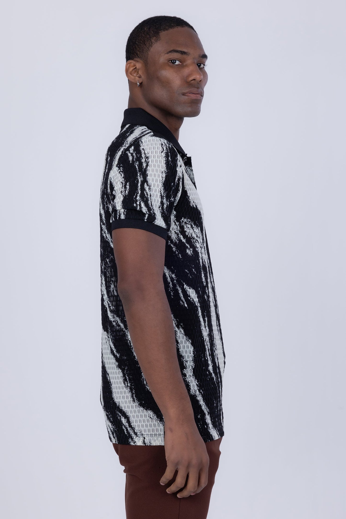 Dotonbori Abstract Polo Shirt