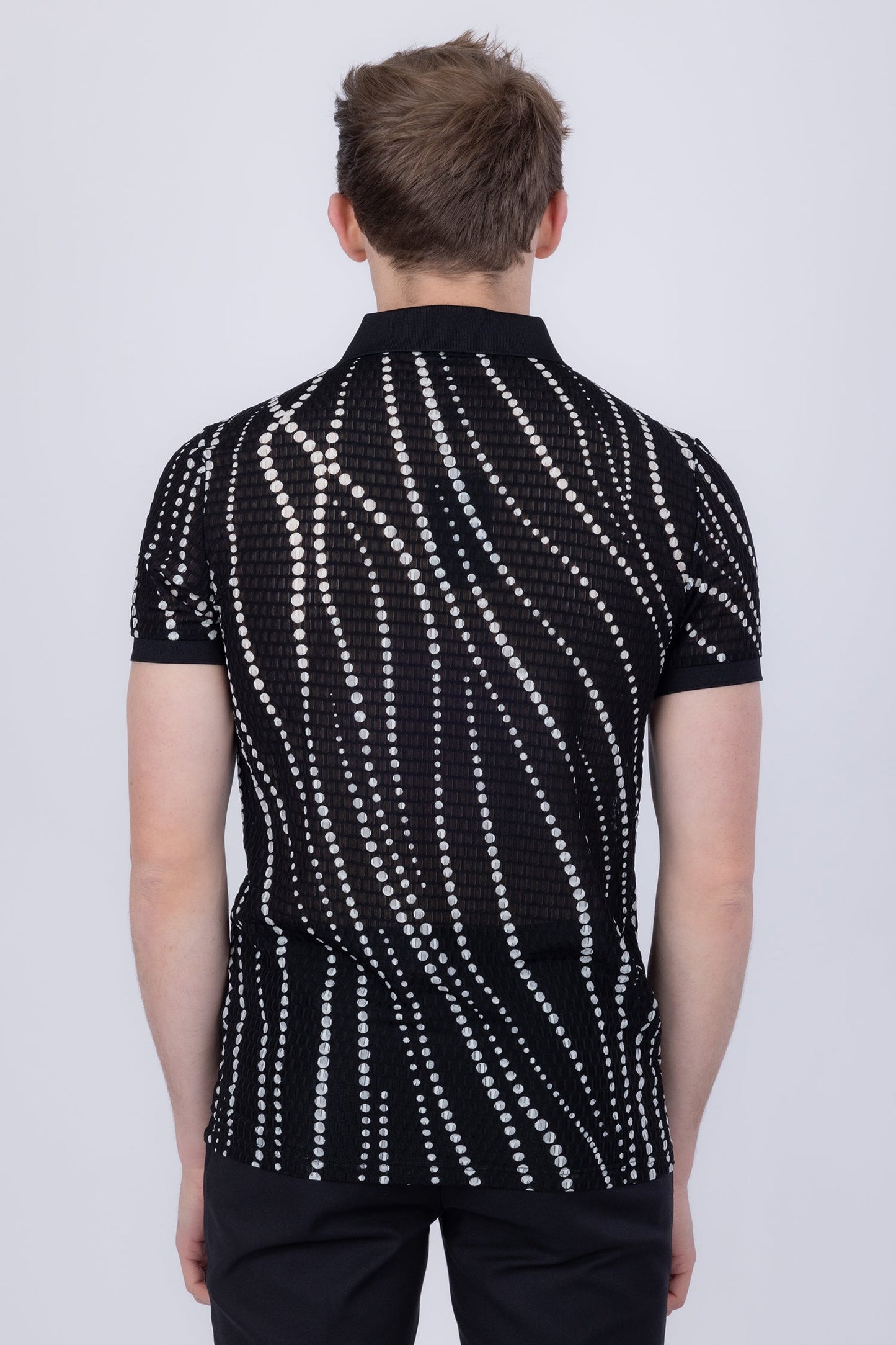 Lisbon Polka Dots Polo Shirt