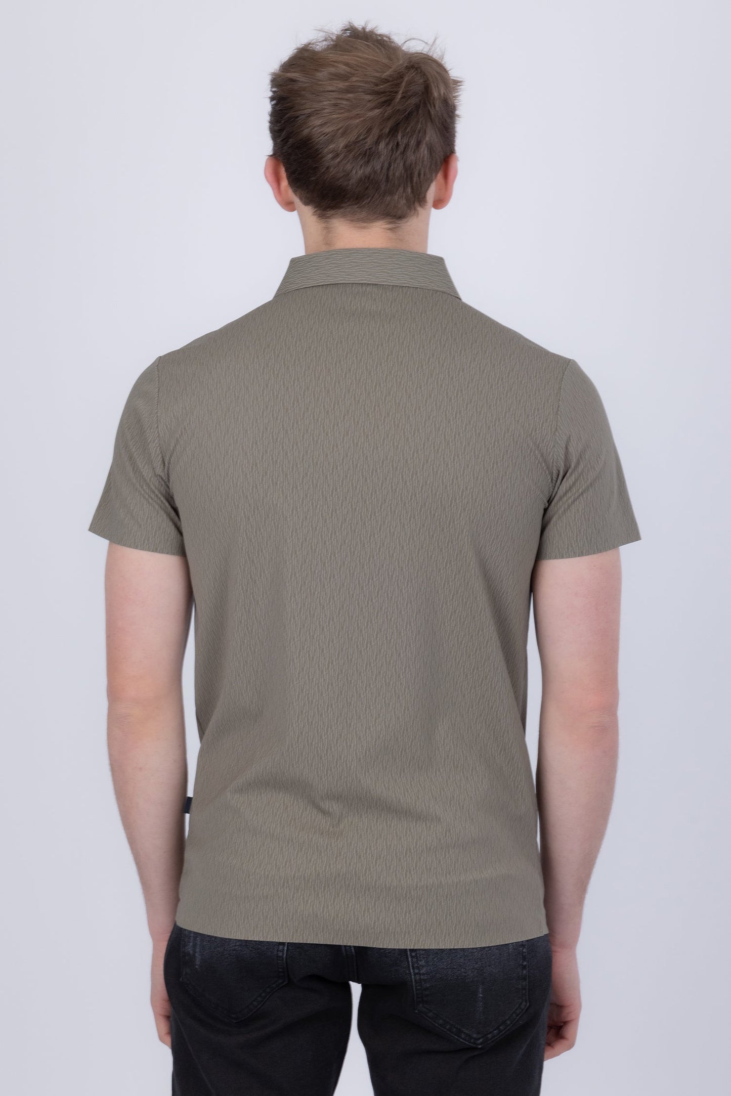 Amsterdam Textured Polo Shirt