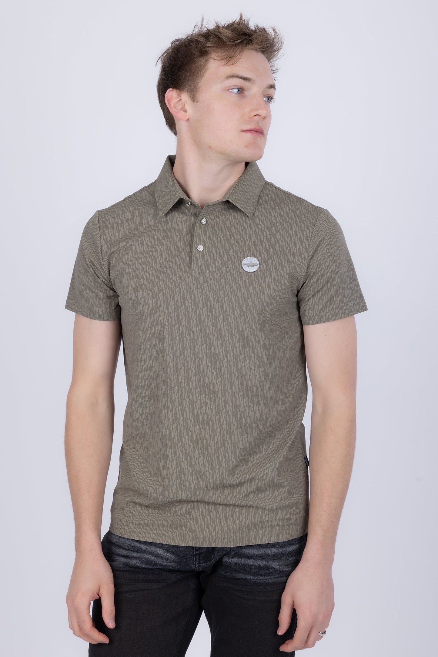 Amsterdam Textured Polo Shirt