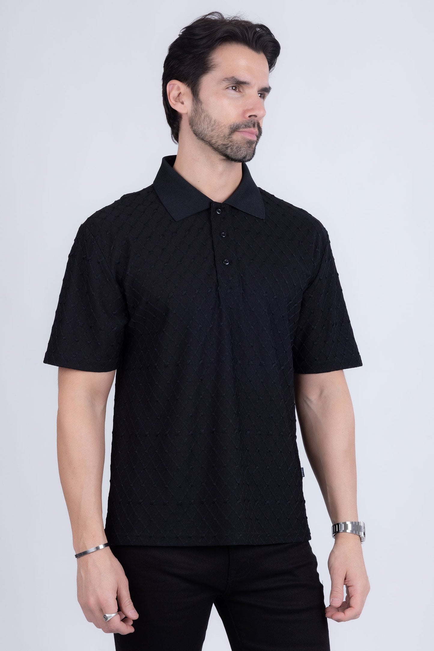 Sydney Geometric Polo Shirt