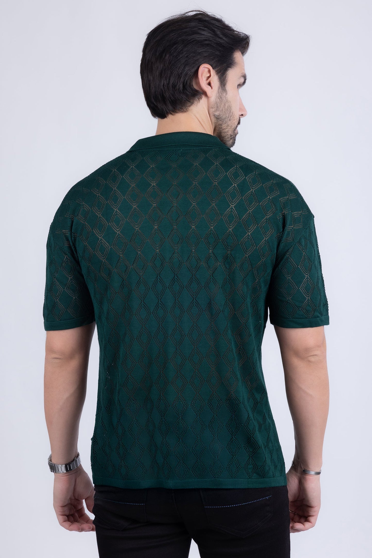 Lagos Geometric Polo Shirt