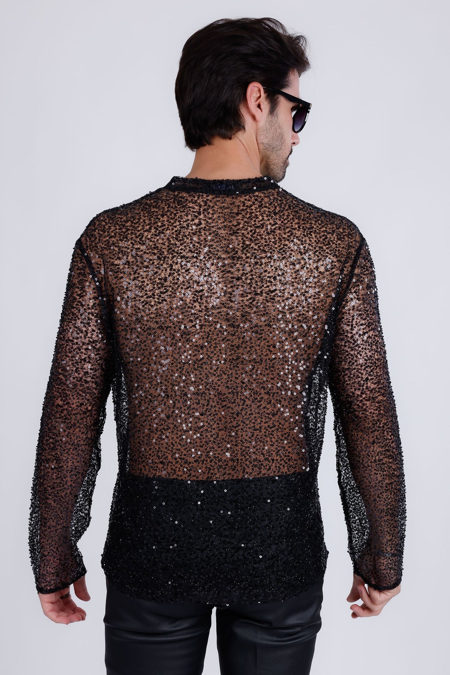 Chella Sequin Long Sleeve Shirt