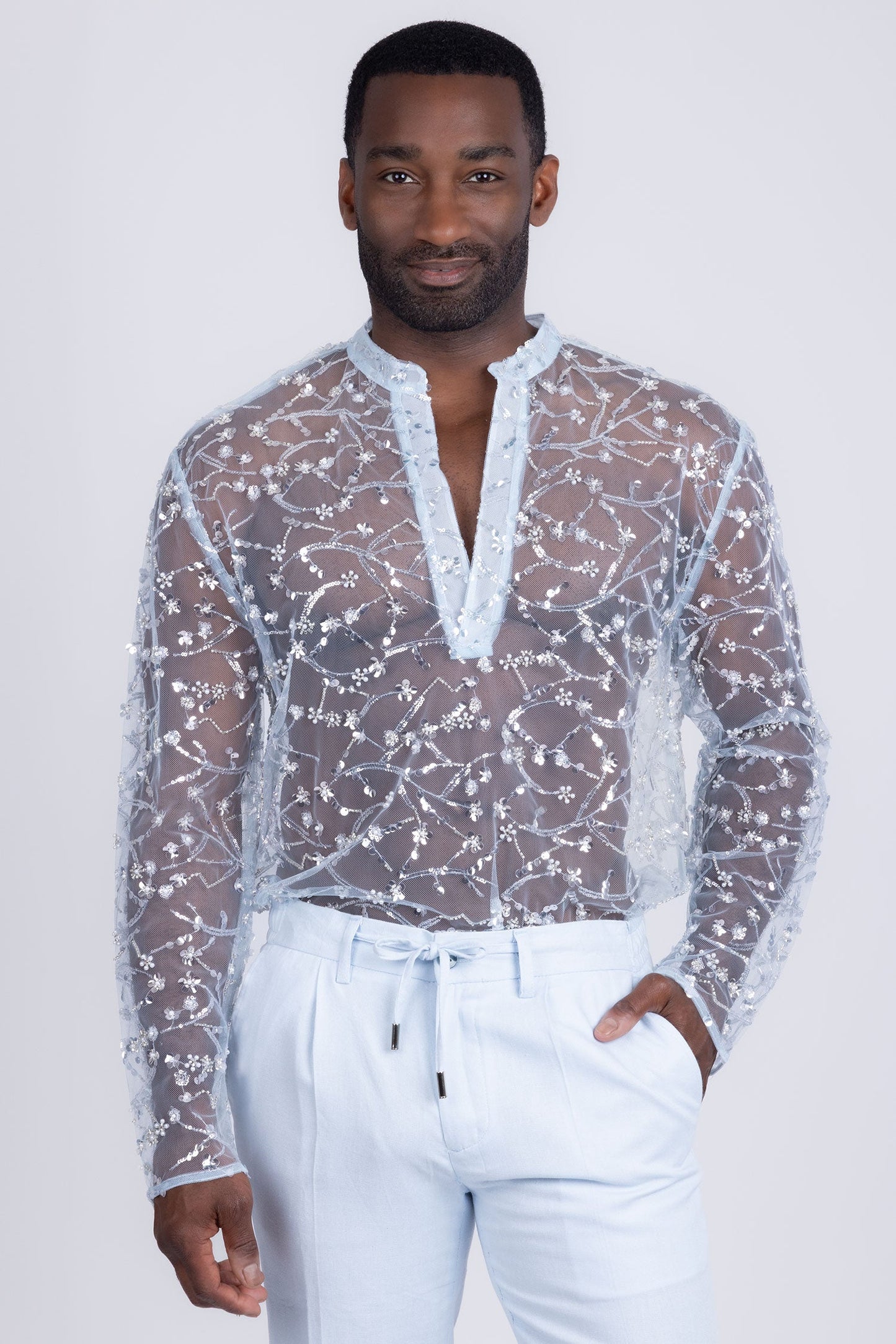 Krabi Sheer Long Sleeve Shirt