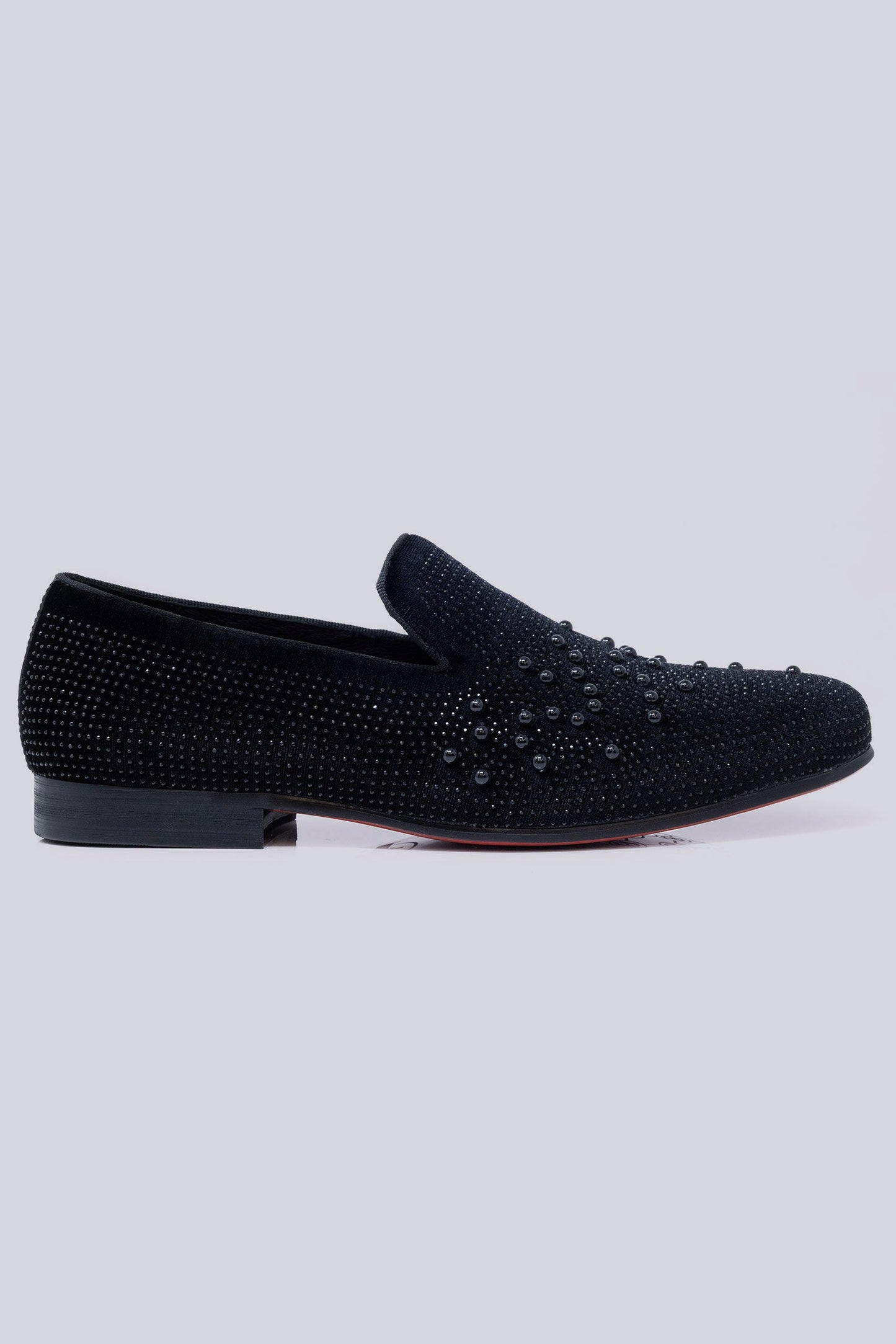 Batam Rhinestone Pearl Loafers Shoes