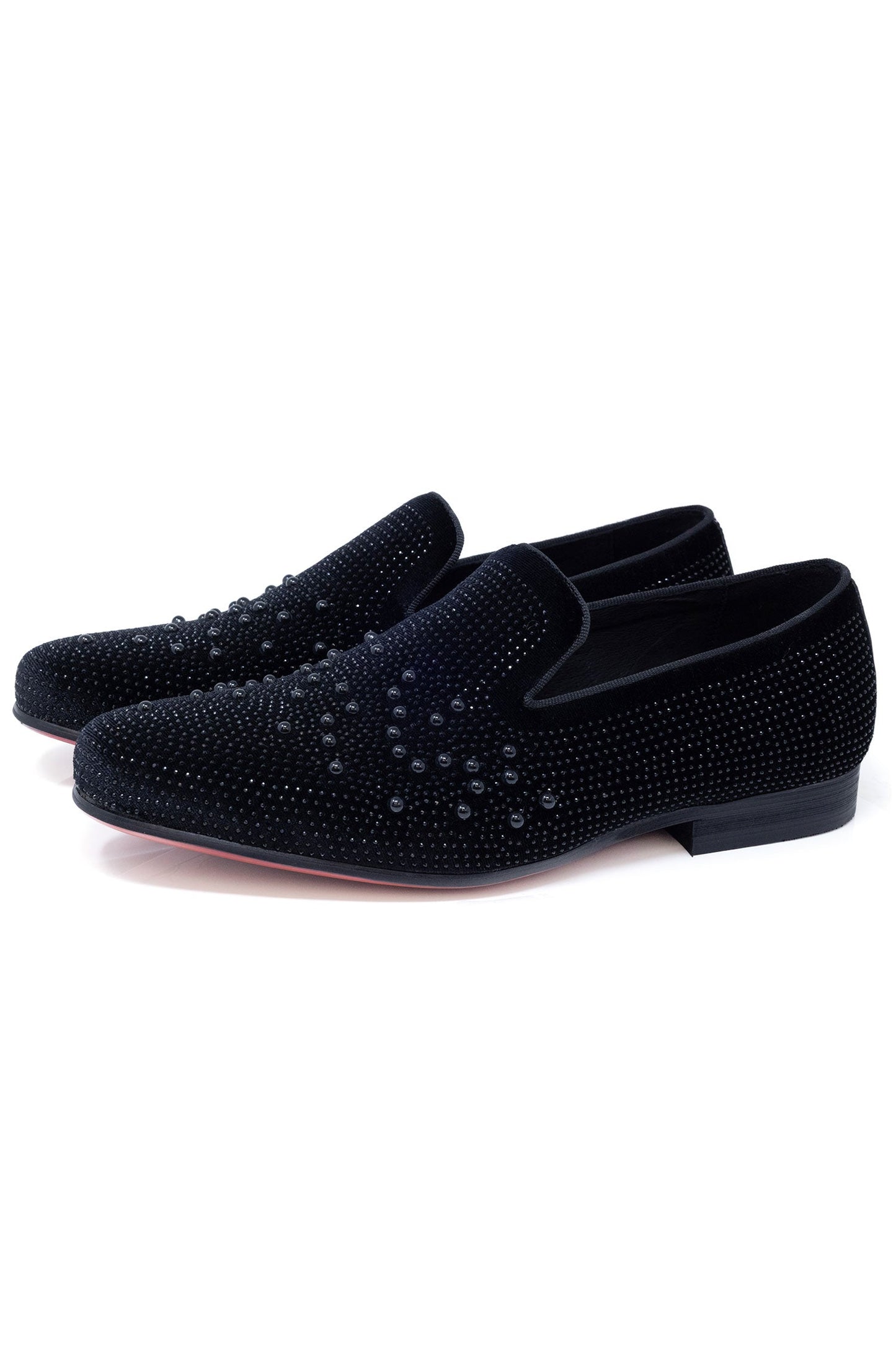 Batam Rhinestone Pearl Loafers Shoes