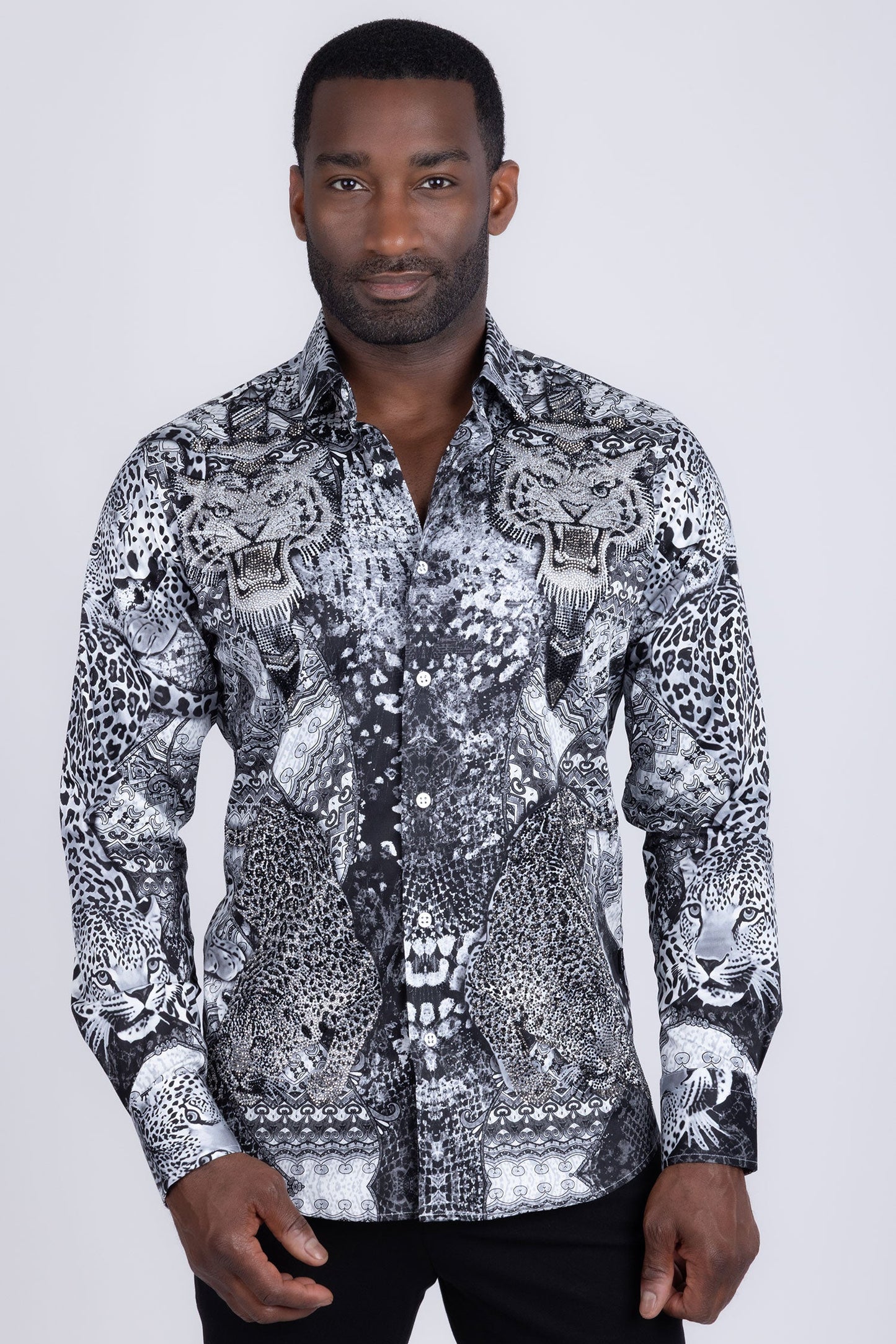 Grafton Rhinestones Long Sleeve Shirt