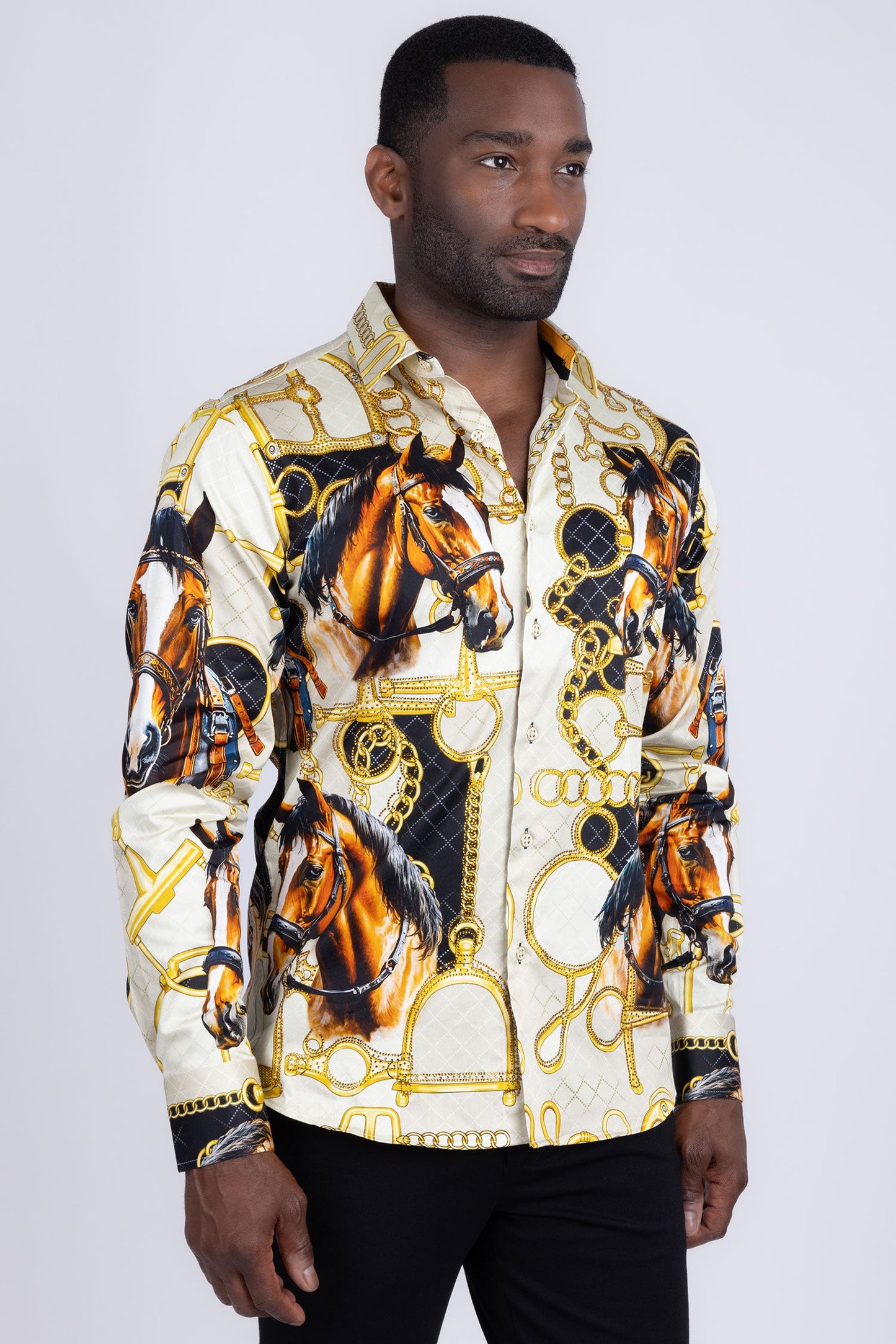 Caminito Rhinestones Long Sleeve Shirt