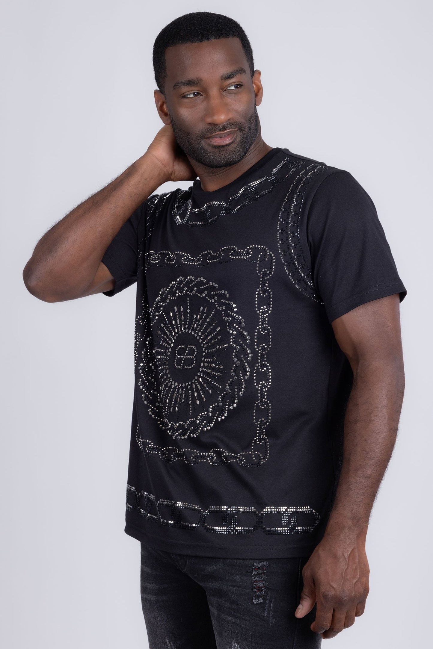 Gyves Rhinestone T-Shirt