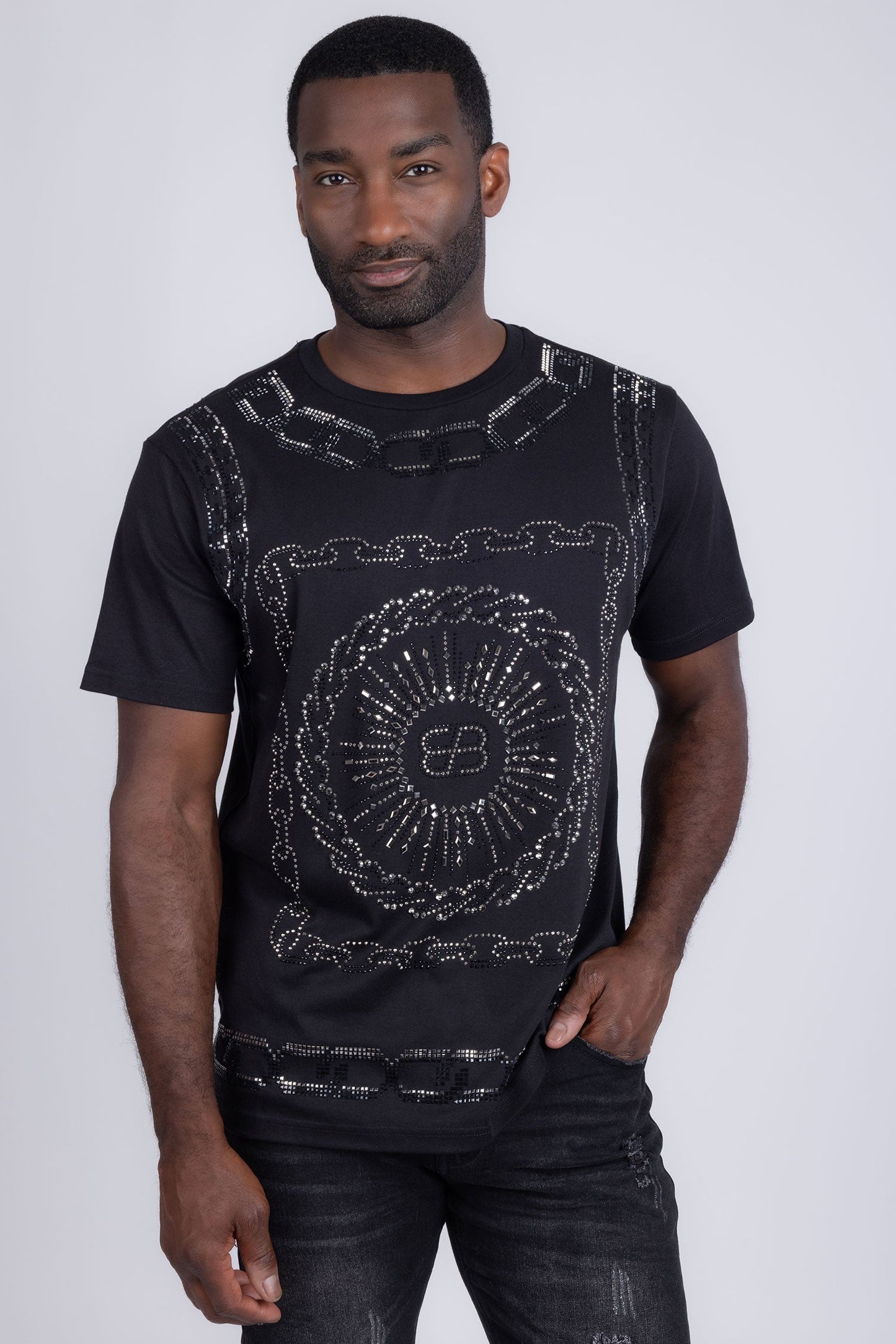 Gyves Rhinestone T-Shirt