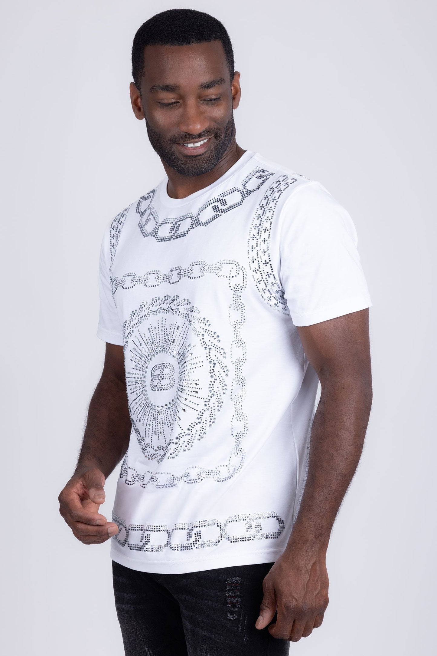 Gyves Rhinestone T-Shirt