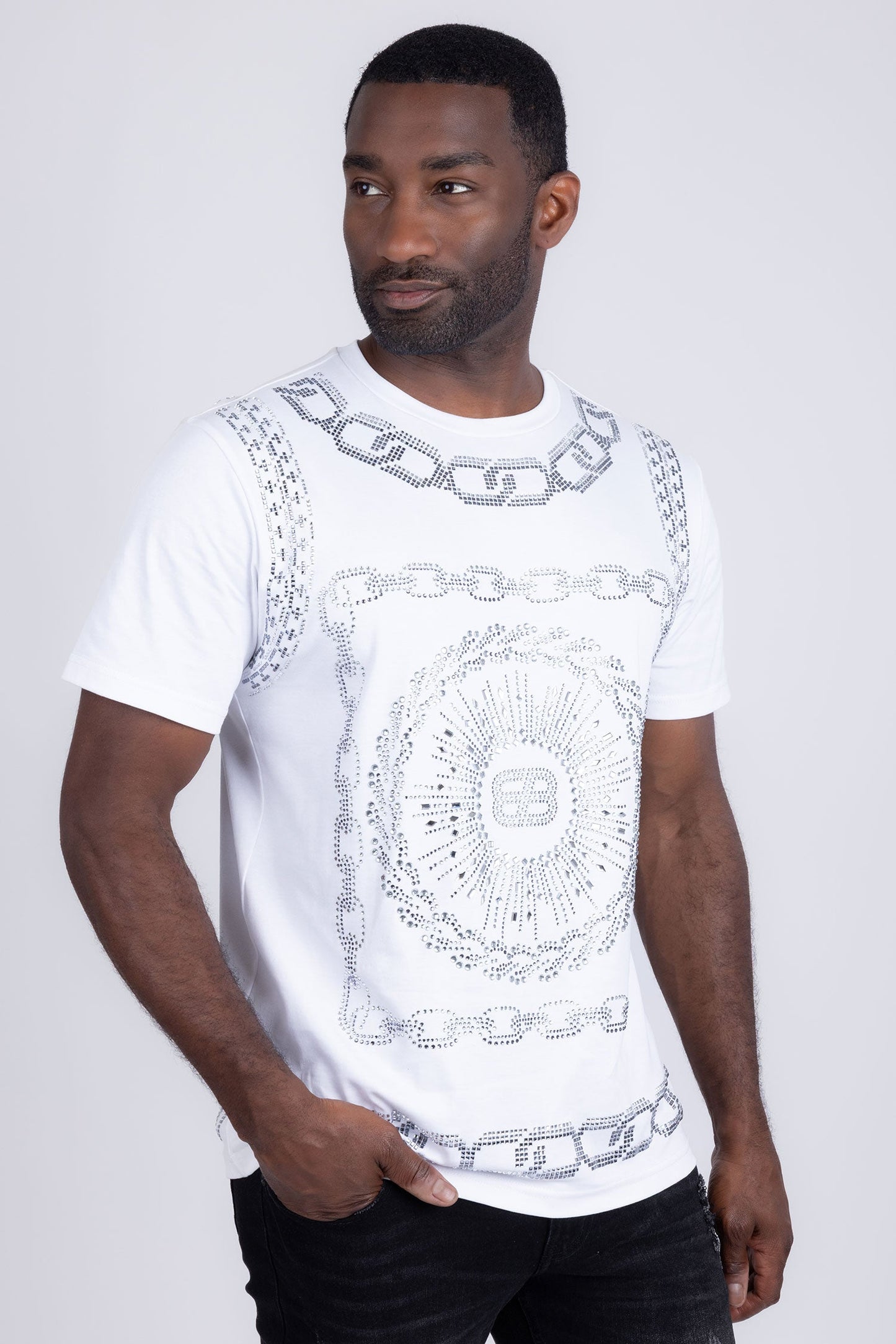 Gyves Rhinestone T-Shirt