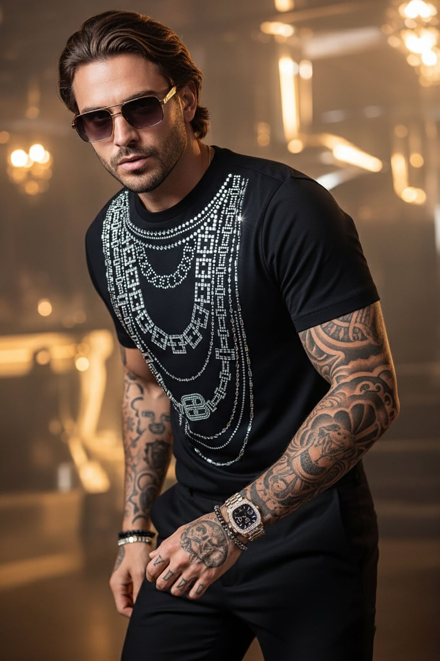 Piccadilly Rhinestone T-Shirt