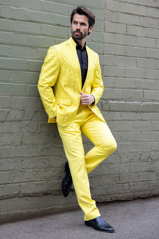 Dignified Mod Rhinestone Suit