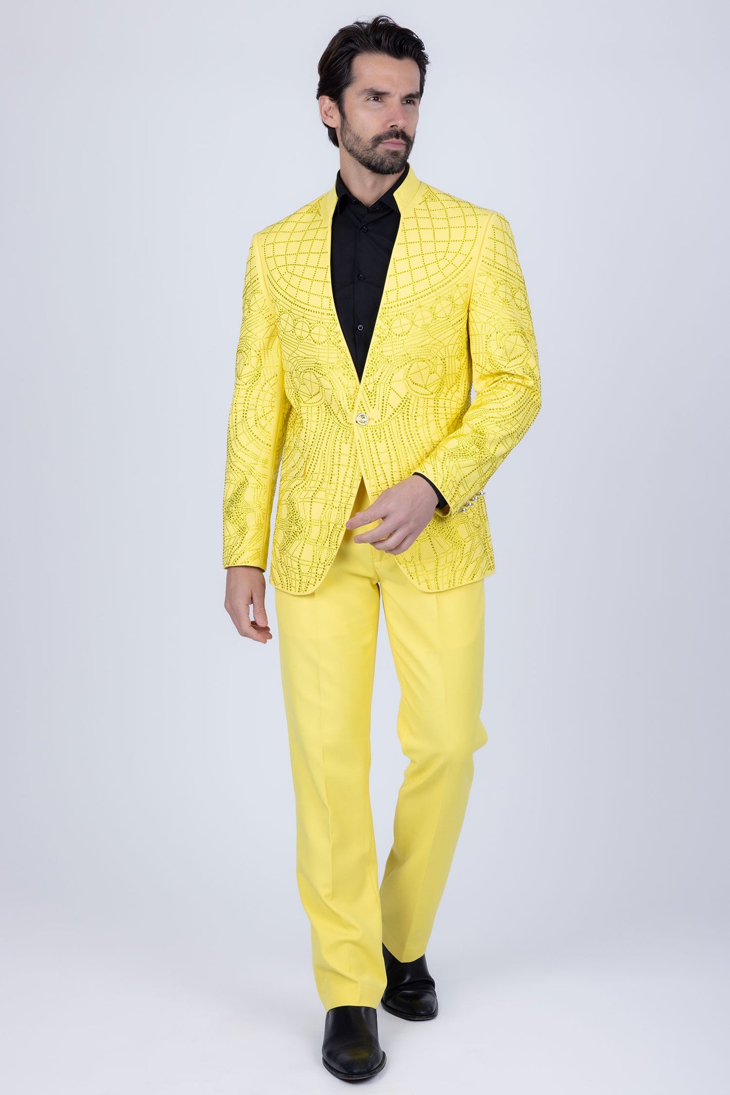 Dignified Mod Rhinestone Suit