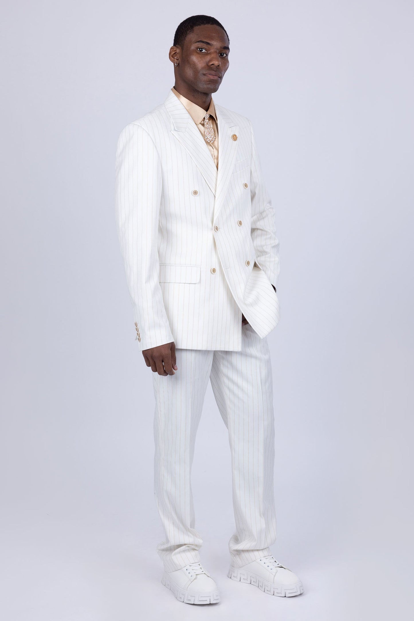 Palma Pinstripe Suit