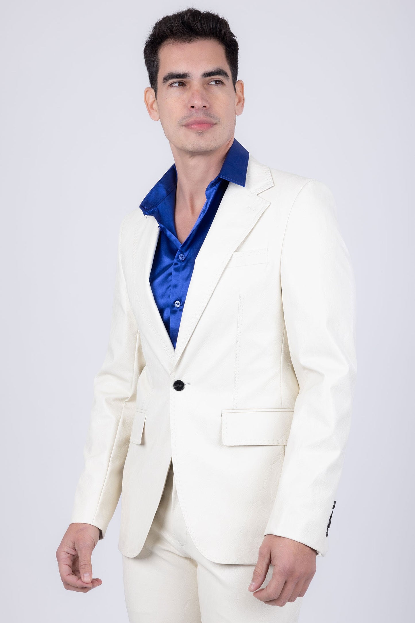 Dalian Faux Leather Suit