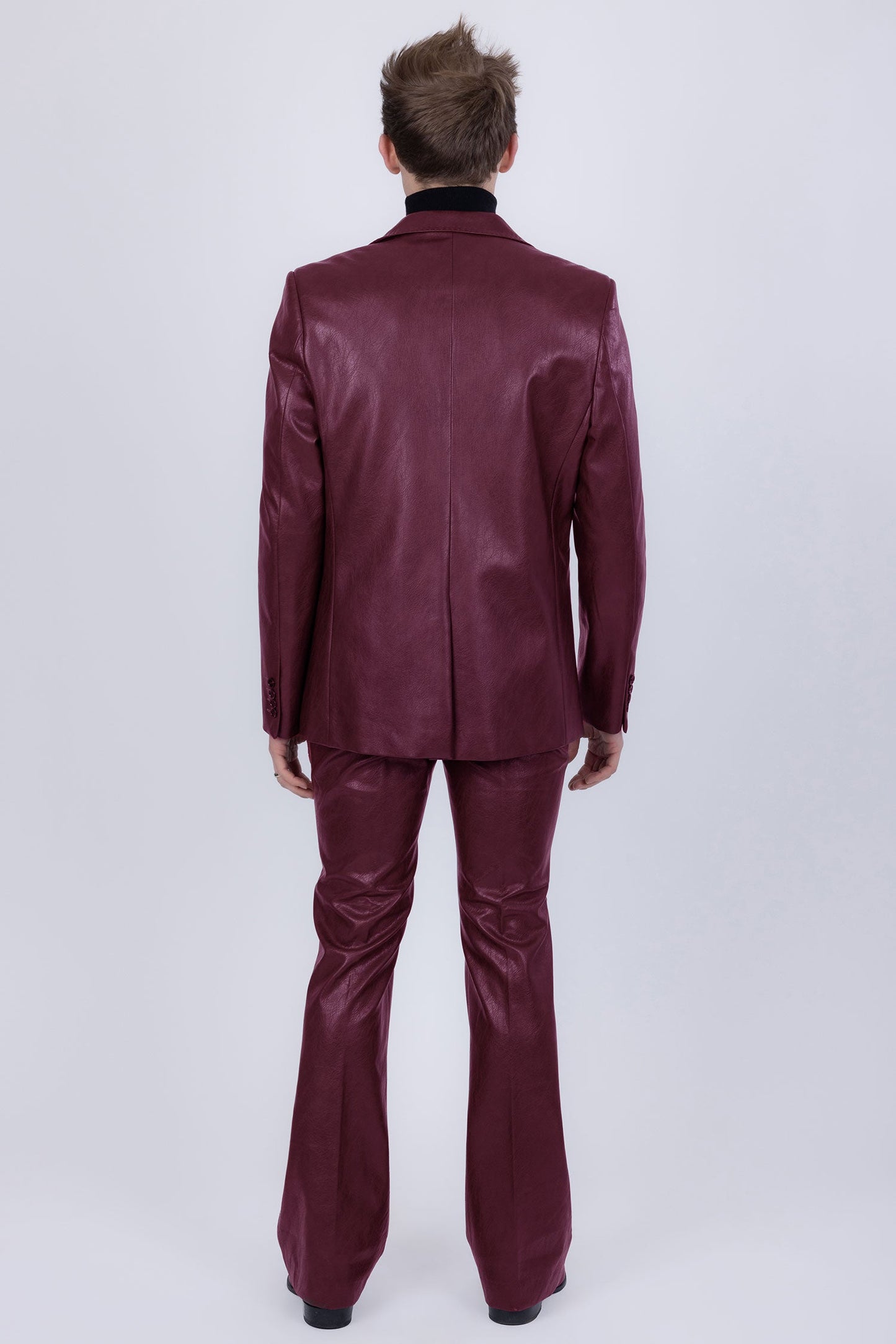 Dalian Faux Leather Suit