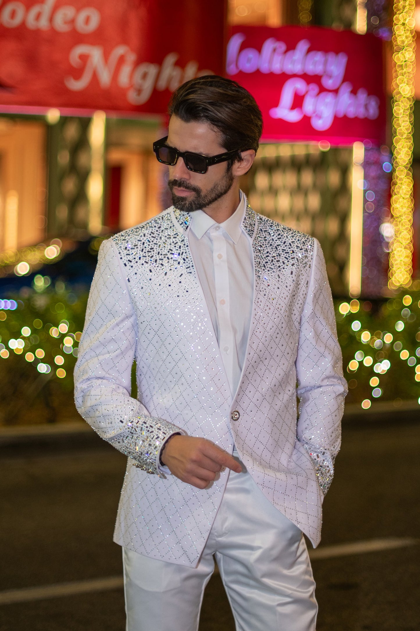 Trivon Rhinestone Blazer