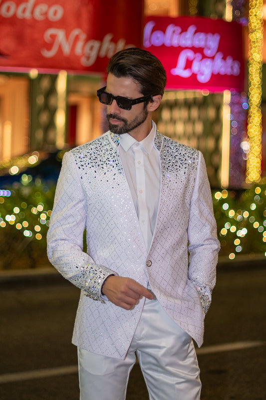 Trivon Rhinestone Blazer