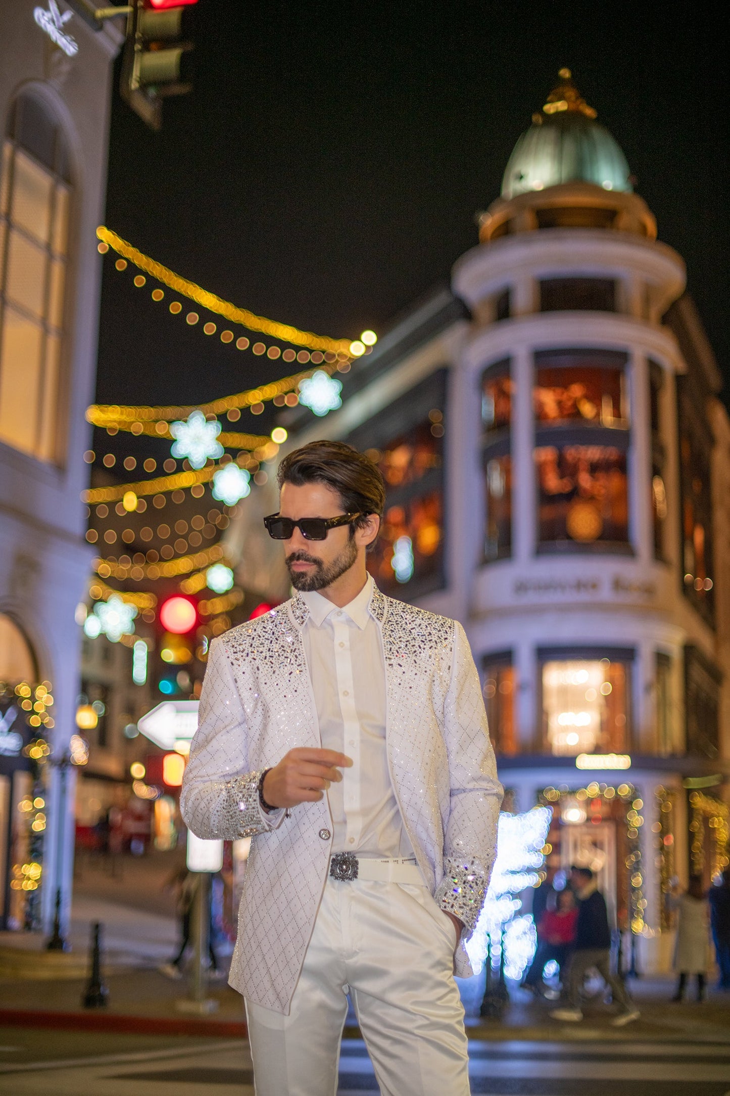 Trivon Rhinestone Blazer