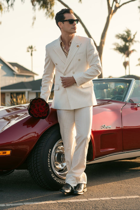 Palma Pinstripe Suit