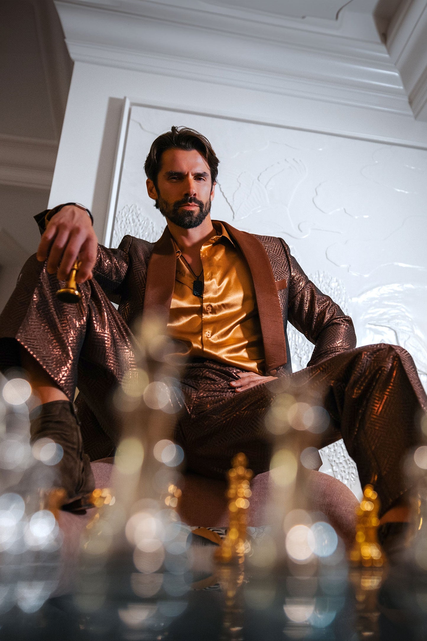 Flutterstole Shiny Suit