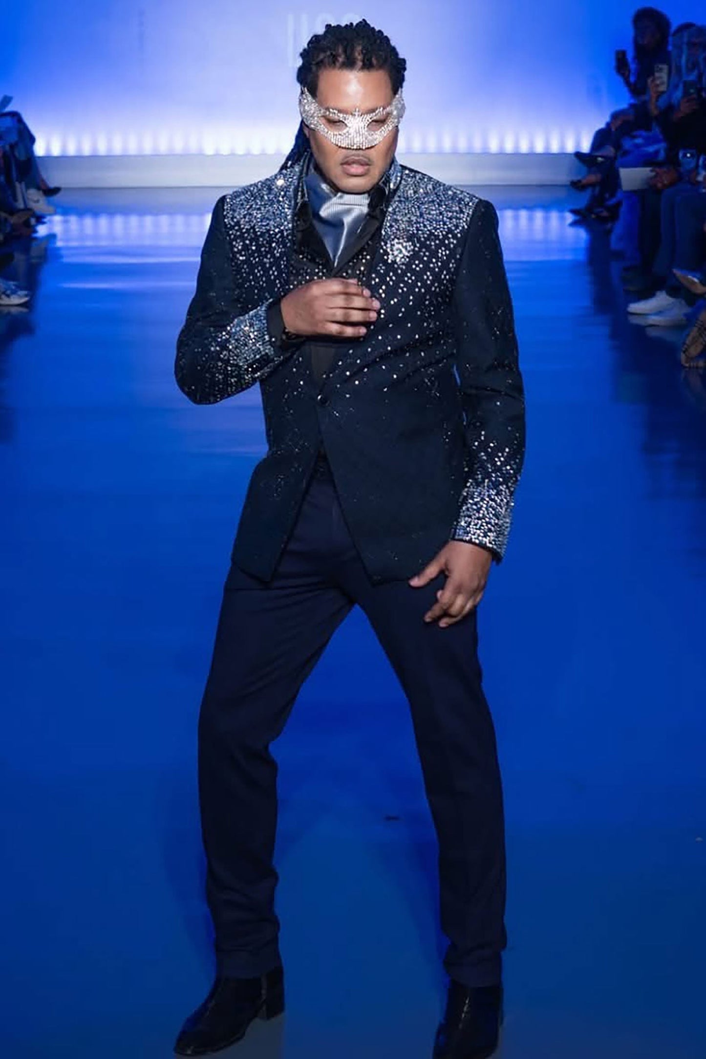 Trivon Rhinestone Blazer