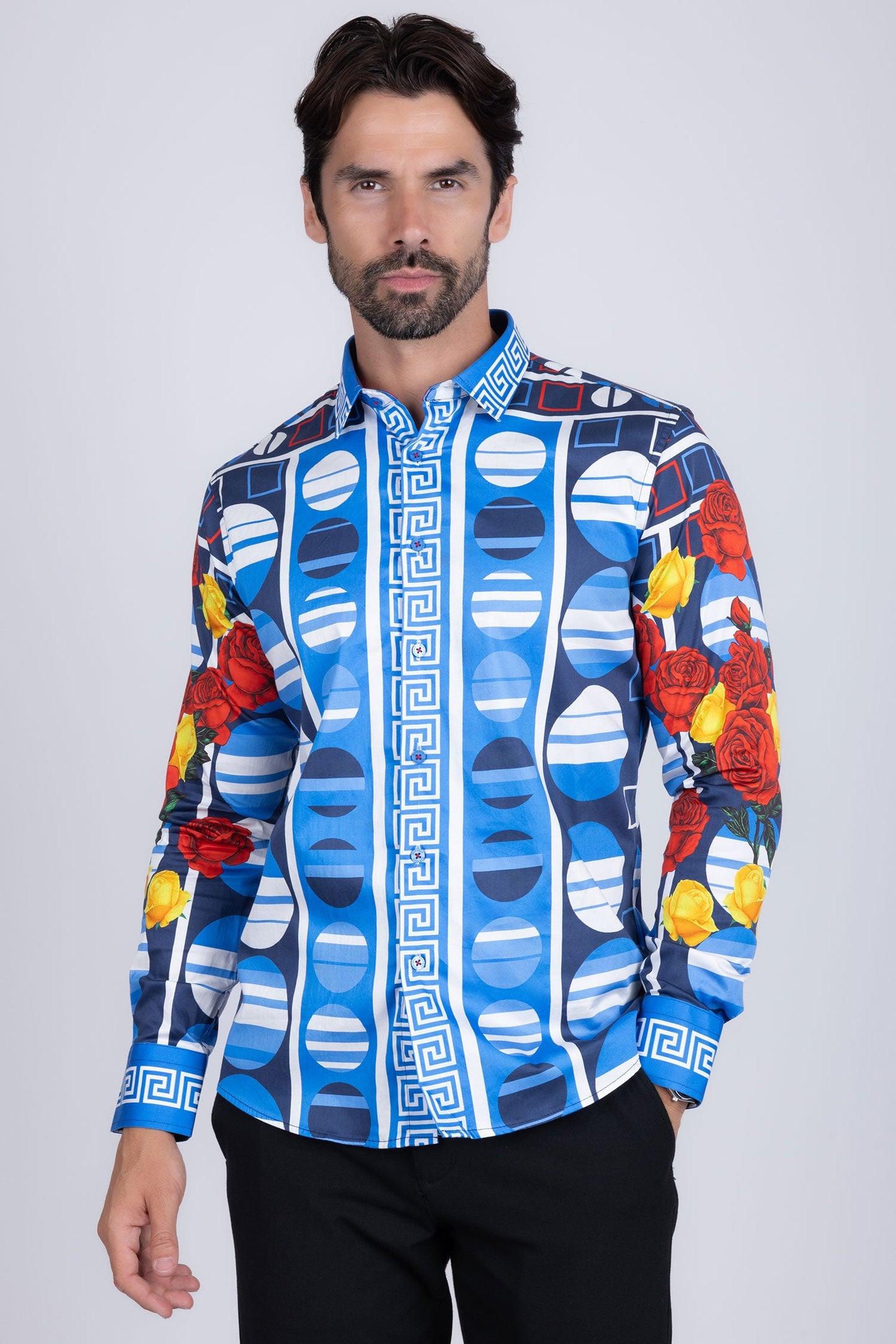 Heaven on Earth Rhinestone Long Sleeve Shirt