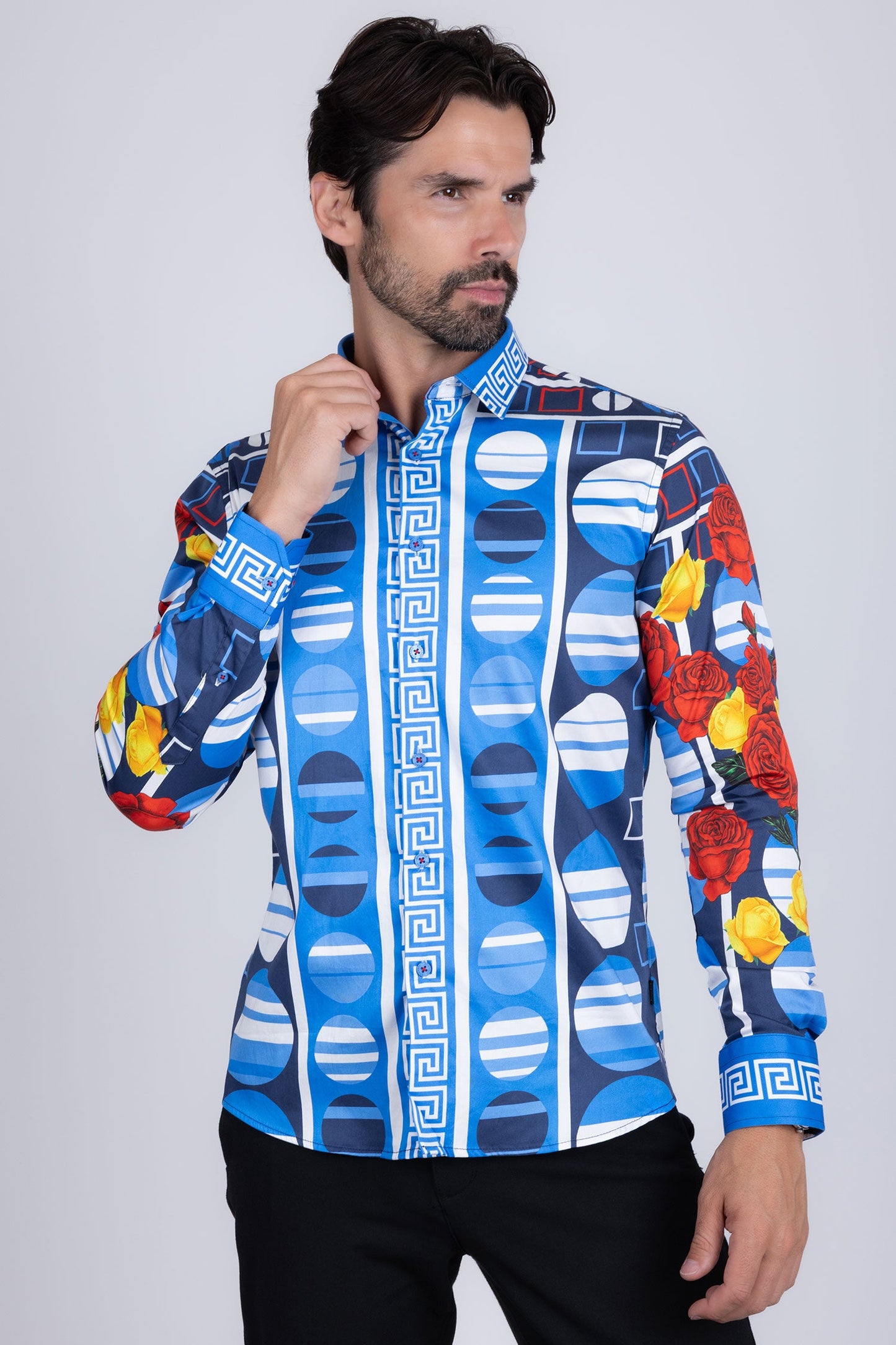 Heaven on Earth Rhinestone Long Sleeve Shirt