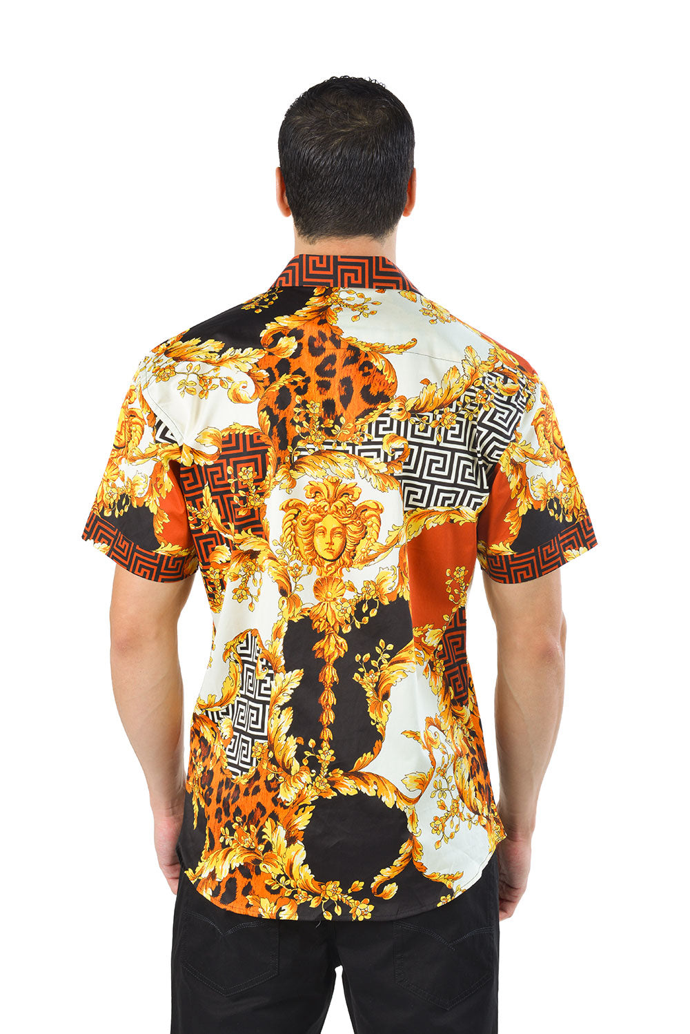 LEOPARD BAROQUE Short Sleeve Shirt
