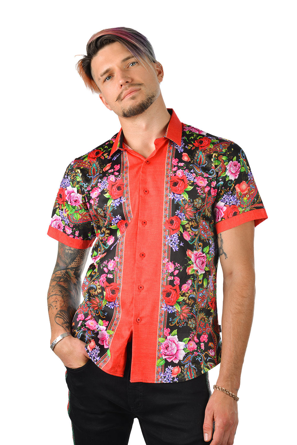 PAISLEY GARDEN Short Sleeve Shirt