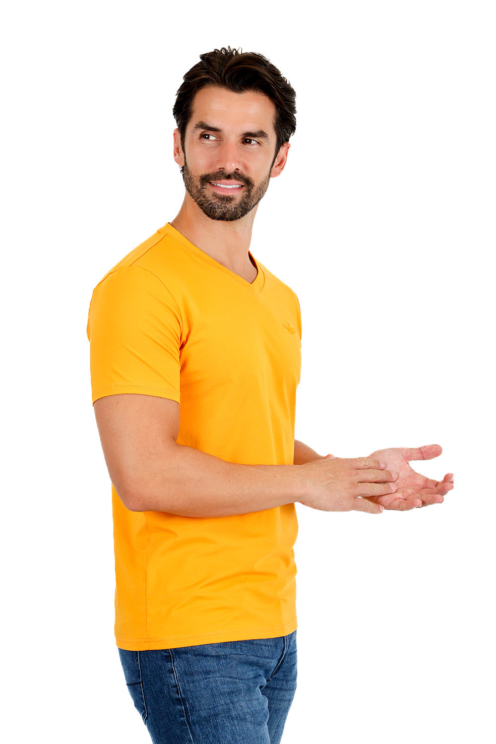 Trendy basics V-Neck T-Shirt 3