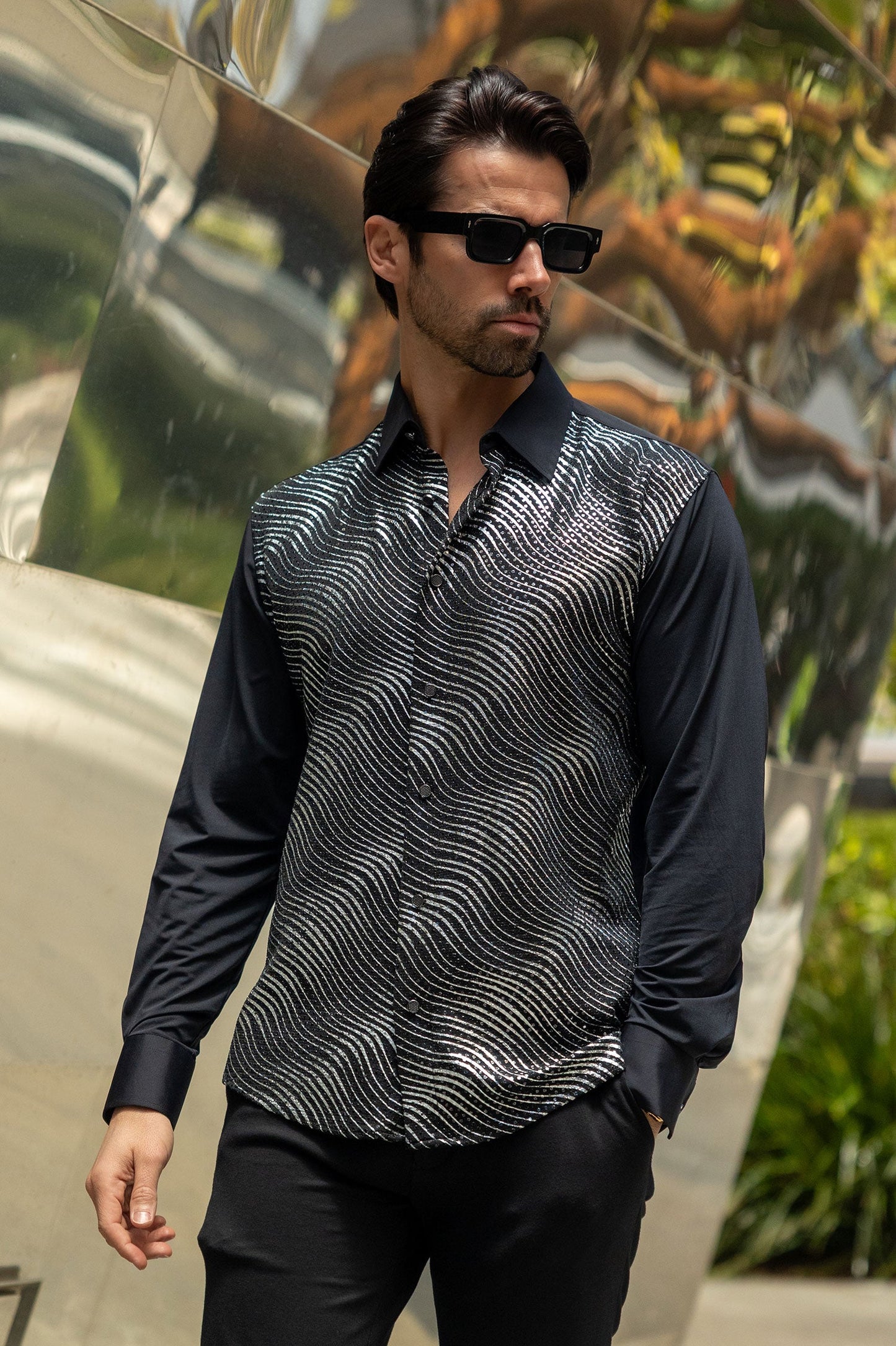 Tone Trend Long Sleeve Shirt