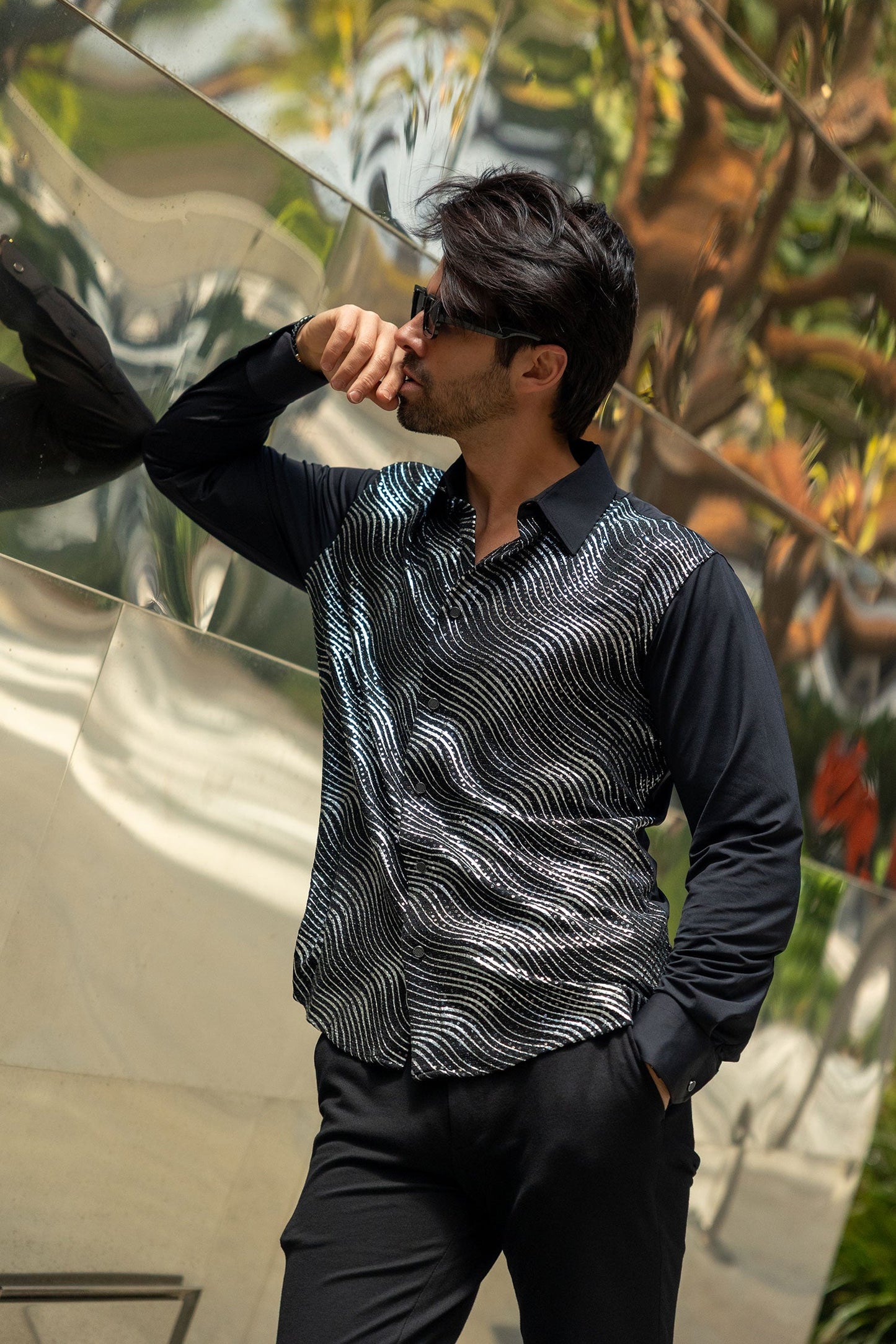 Tone Trend Long Sleeve Shirt